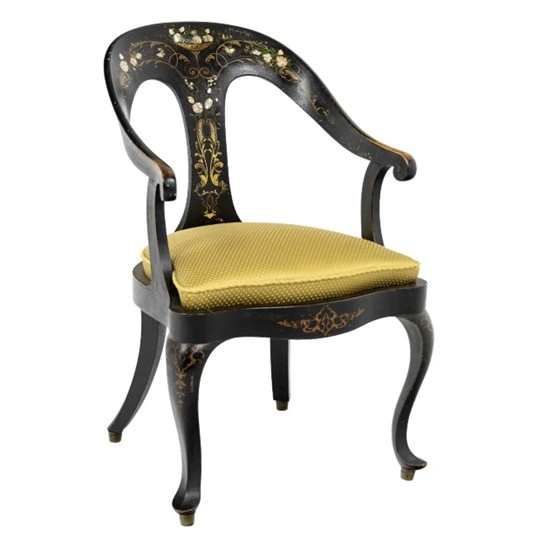 Fotel biblioteczny „łyżka”